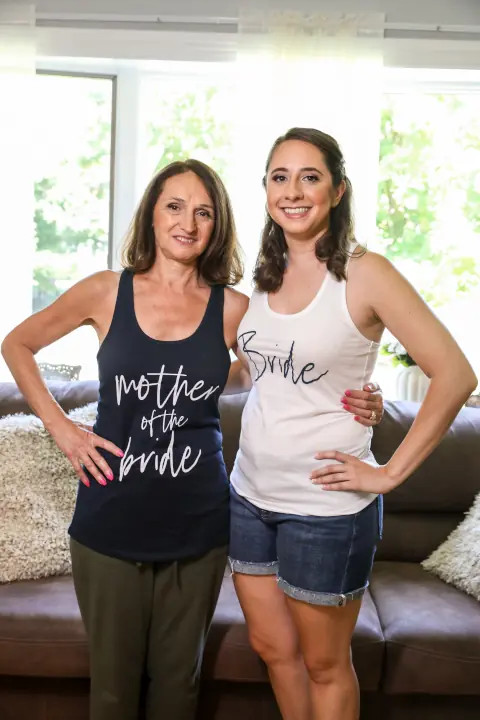 Mother and bride makeup